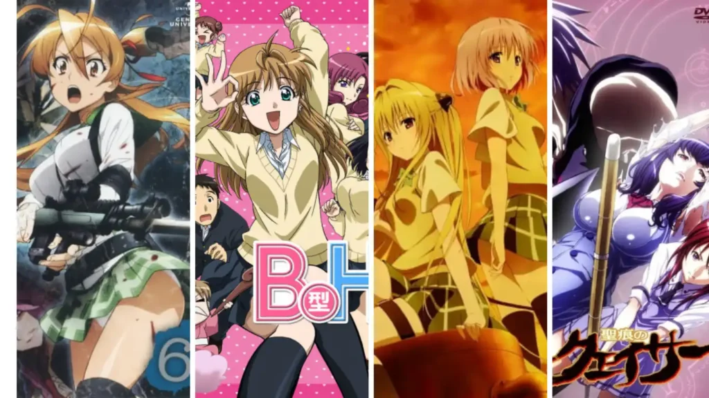 Popular Ecchi Anime of 2009